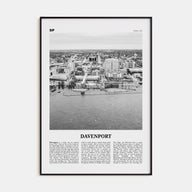 Davenport Travel B&W Poster