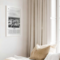 Davis Print Black and White, Davis Wall Art, Davis Poster, Davis Photo, Davis Wall Décor, California, USA, United States