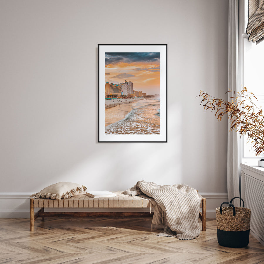 Daytona Beach Photo Color Poster