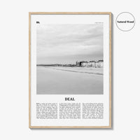 Deal Print Black and White, Deal Wall Art, Deal Poster, Deal Photo, Deal Wall Décor, England, UK, United Kingdom, Dover, Kent