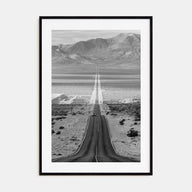 Death Valley Photo B&W Poster