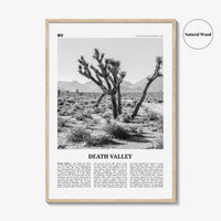 Death Valley Print Black and White No 1, Death Valley Wall Art, Death Valley Poster, Death Valley Photo, California, Nevada, USA