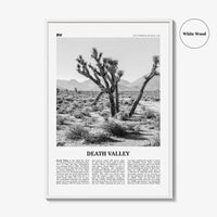 Death Valley Print Black and White No 1, Death Valley Wall Art, Death Valley Poster, Death Valley Photo, California, Nevada, USA