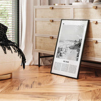 Del Mar Print Black and White No 1, Del Mar Wall Art, Del Mar Poster, Del Mar Photo, Del Mar Decor, California, USA, United States