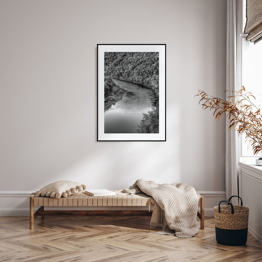 Delaware Photo B&W Poster