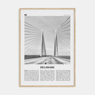 Delaware Travel B&W No 2 Poster