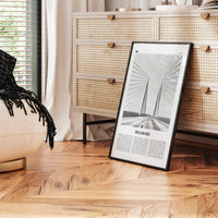 Delaware Print Black and White No 2, Delaware Wall Art, Delaware Poster, Delaware Photo, Delaware Wall Decor, USA, United States