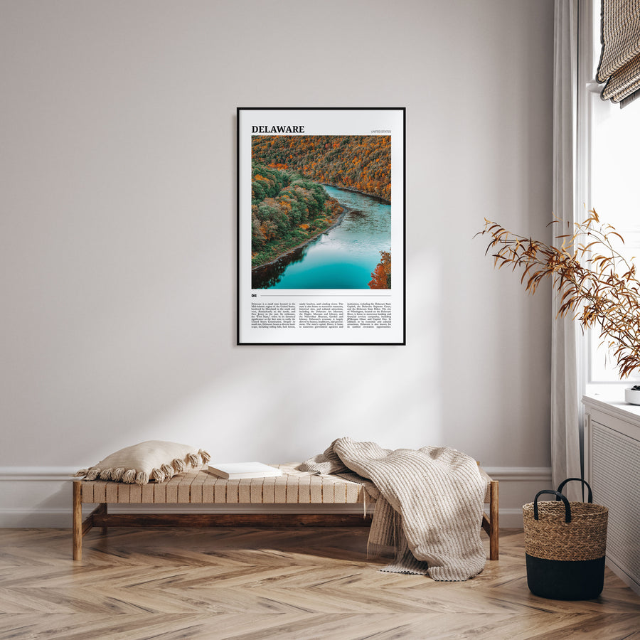 Delaware Travel Color No 1 Poster