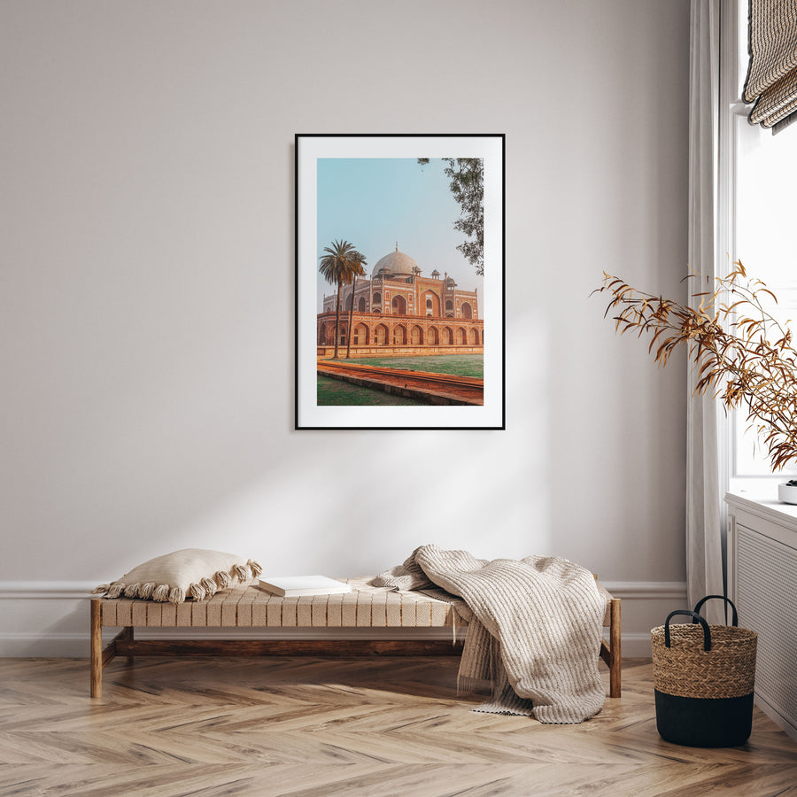Delhi Photo Color Poster