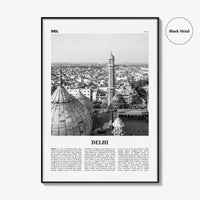 Delhi Print Black and White, Delhi Wall Art, Delhi Poster, Delhi Photo, Delhi Wall Decor, New Delhi, India, Naī Dillī, Bhārat, Asia