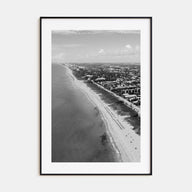 Delray Beach Photo B&W Poster