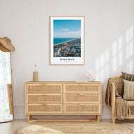 Delray Beach Portrait Color Poster