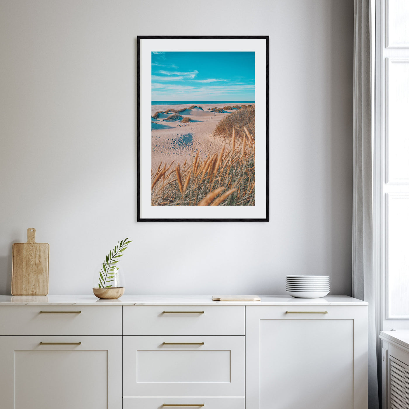 Denmark Photo Color Poster