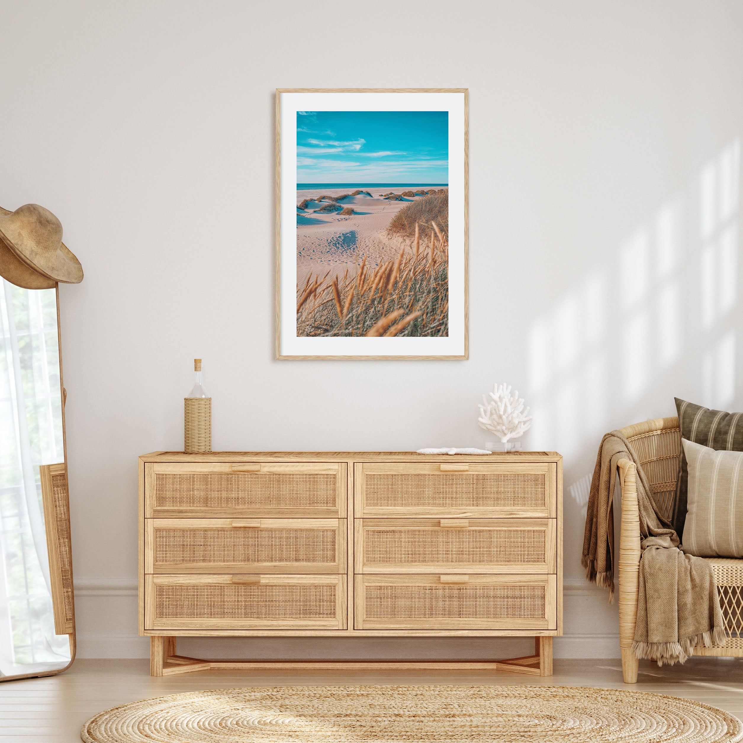 Denmark Photo Color Poster