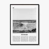 Denmark Print Black and White, Denmark Wall Art, Denmark Poster, Denmark Photo, Denmark Wall Decor, Danmark, Scandinavian, Nordic, Europe