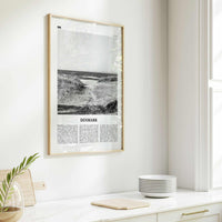 Denmark Print Black and White, Denmark Wall Art, Denmark Poster, Denmark Photo, Denmark Wall Decor, Danmark, Scandinavian, Nordic, Europe