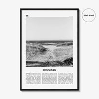 Denmark Print Black and White, Denmark Wall Art, Denmark Poster, Denmark Photo, Denmark Wall Decor, Danmark, Scandinavian, Nordic, Europe
