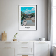 Denpasar Portrait Color Poster