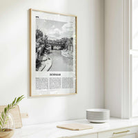 Denpasar Print Black and White, Denpasar Wall Art, Denpasar Poster, Denpasar Photo, Denpasar Wall Décor, Indonesia, Bali, Kota Denpasar