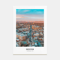 Denver Portrait Color No 1 Poster