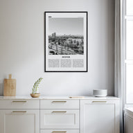 Denver Travel B&W No 5 Poster