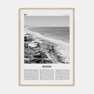 Destin Travel B&W No 1 Poster