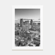 Detroit Photo B&W No 1 Poster