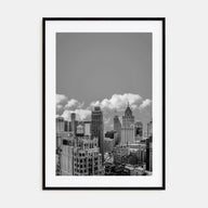 Detroit Photo B&W No 2 Poster