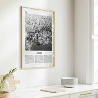 Dhaka Print Black and White, Dhaka Wall Art, Dhaka Poster, Dhaka Photo, Dhaka Wall Décor, Bangladesh, Dacca