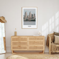 Dnipro Portrait Color Poster
