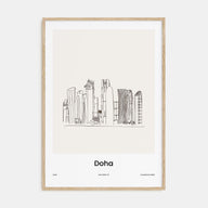 Doha Drawn Poster