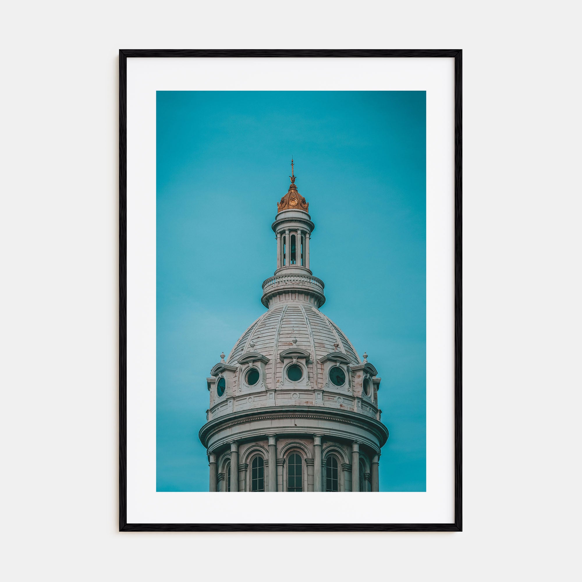 Dome of City Hall Photo Color Poster