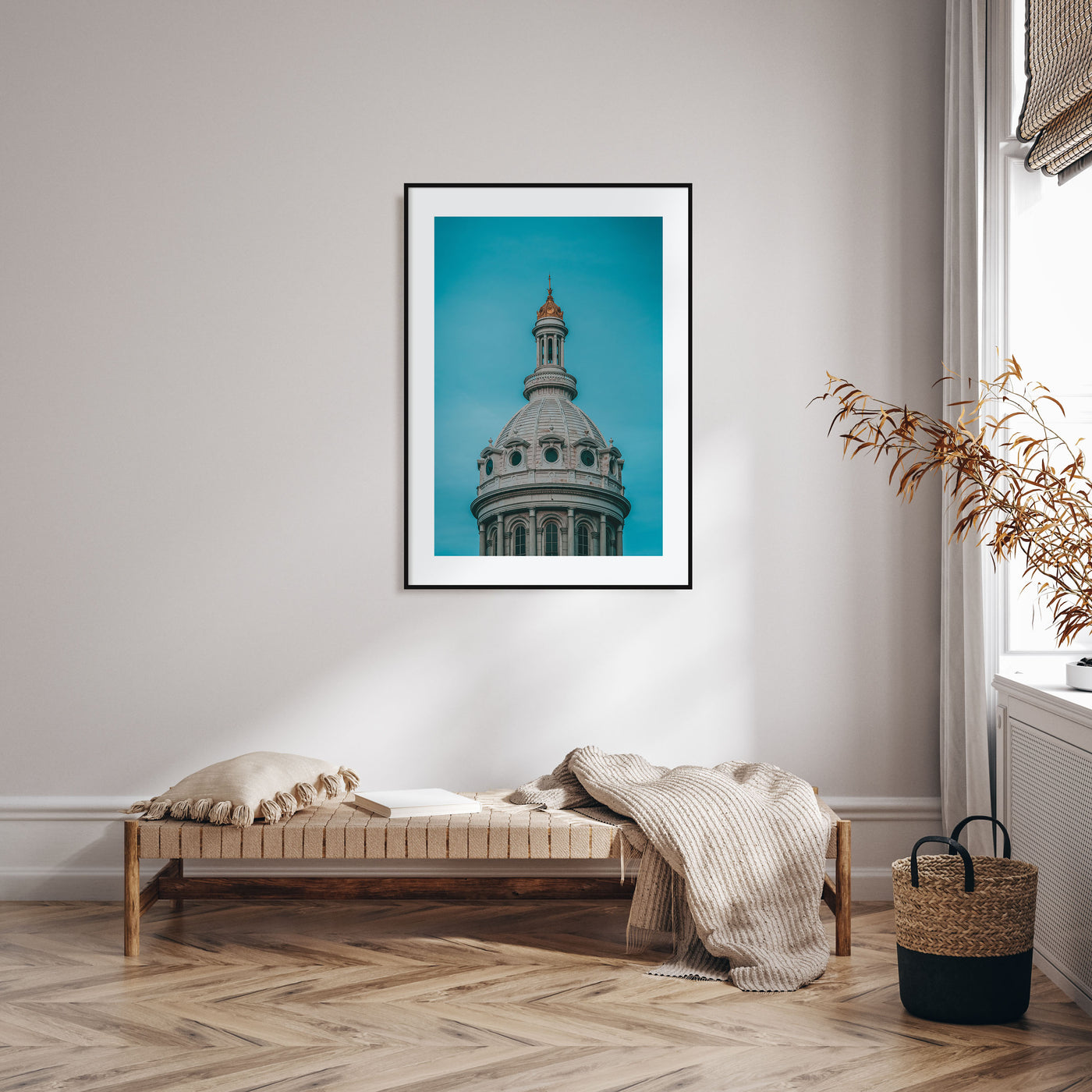 Dome of City Hall Photo Color Poster