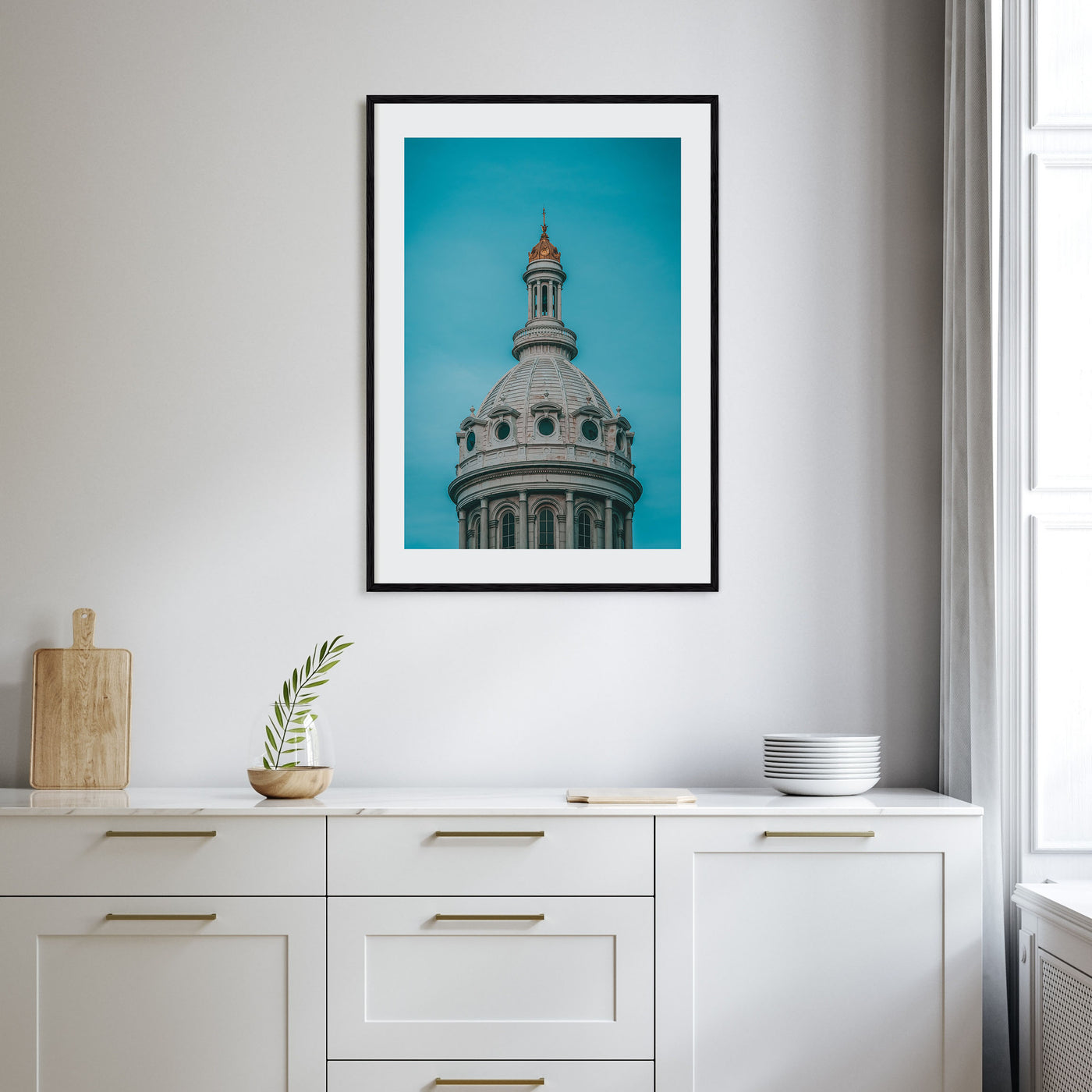 Dome of City Hall Photo Color Poster