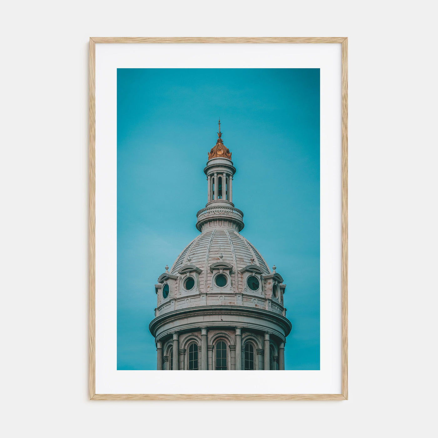 Dome of City Hall Photo Color Poster