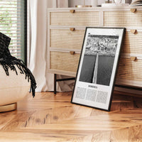 Dominica Print Black and White, Dominica Wall Art, Dominica Poster, Dominica Photo, Dominica Wall Decor, Country Print, Roseau, Caribbean