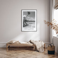 Dominican Republic Portrait B&W No 1 Poster