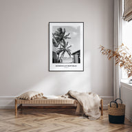 Dominican Republic Portrait B&W No 3 Poster