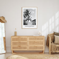 Dominican Republic Portrait B&W No 3 Poster