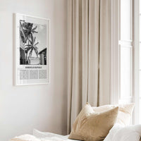 Dominican Republic Print Black and White No 1, Dominican Wall Art, Dominican Poster, Dominicana, Dominica, Santo Domingo, Caribbean