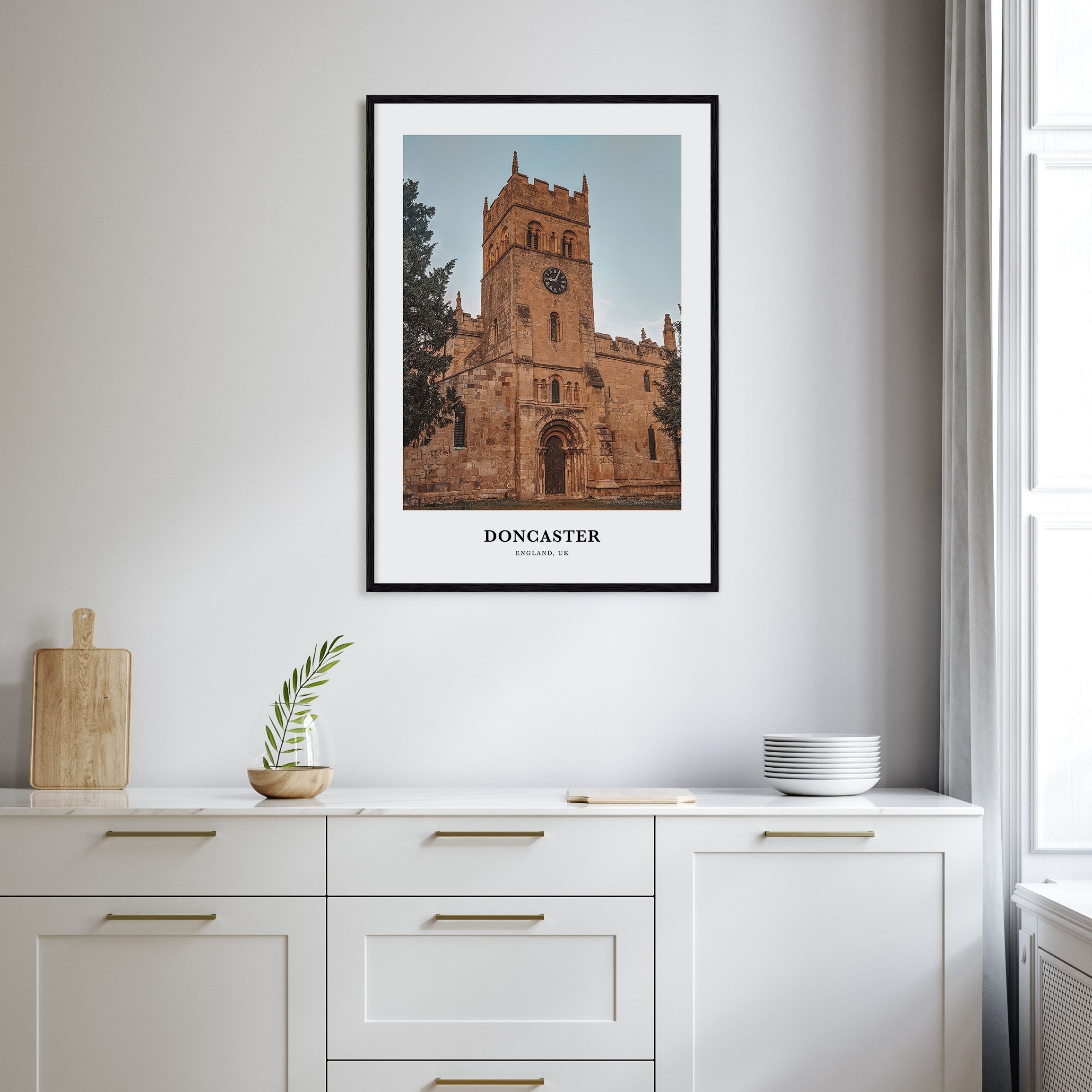 Doncaster Portrait Color Poster