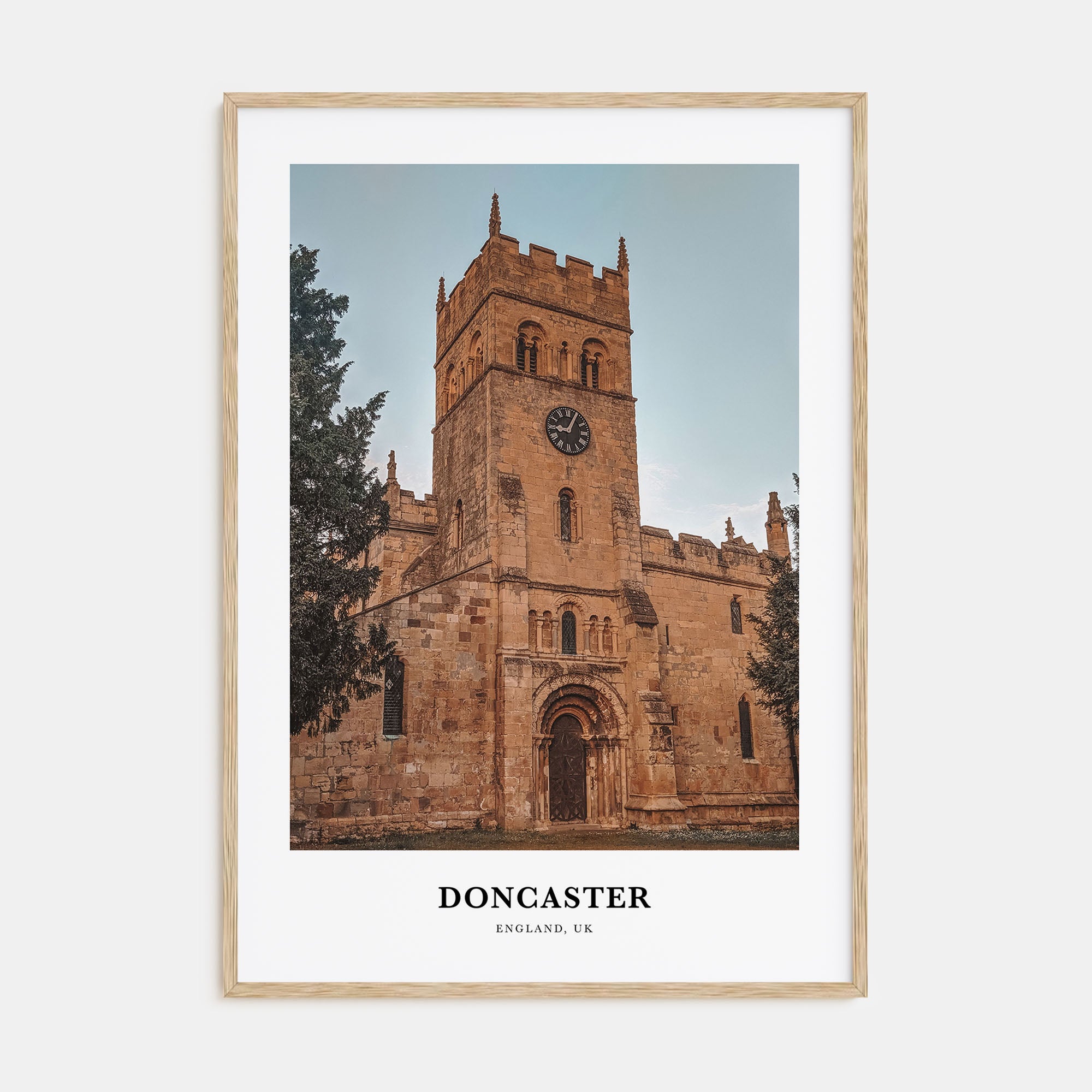 Doncaster Portrait Color Poster