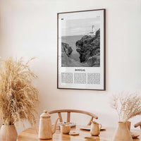 Donegal Print Black and White, Donegal Wall Art, Donegal Poster, Donegal Photo, Donegal Wall Décor, Donegal Map, Ireland