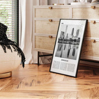 Dongguan Print Black and White, Dongguan Wall Art, Dongguan Poster, Dongguan Photo, Dongguan Wall Décor, Dongguan Map, China