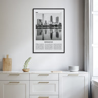 Dongguan Travel B&W Poster