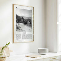 Dorset Print Black and White, Dorset Wall Art, Dorset Poster, Dorset Photo, Dorset Map, England, UK, United Kingdom