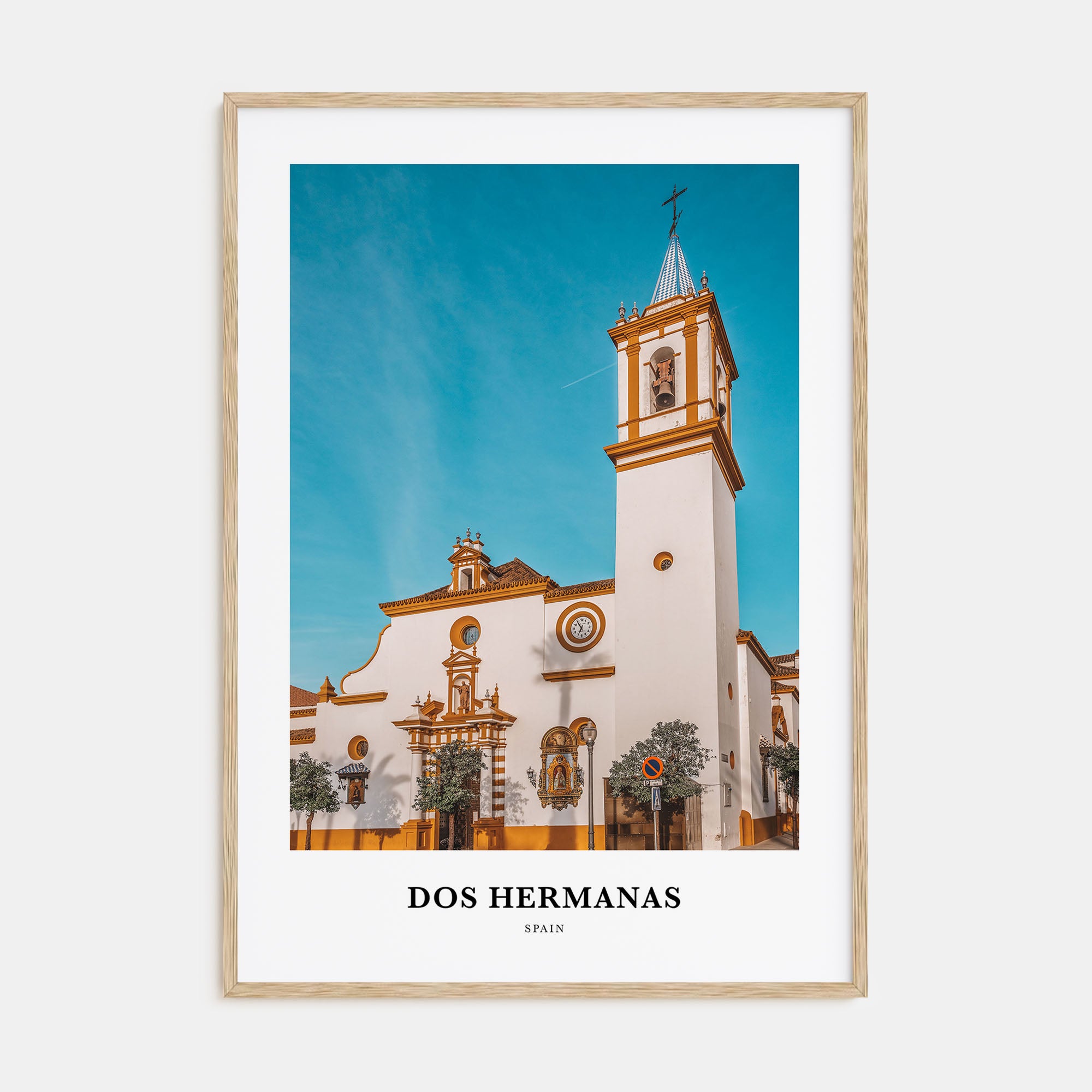 Dos Hermanas Portrait Color Poster