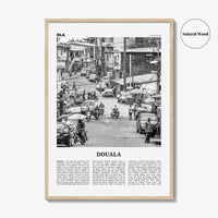 Douala Print Black and White, Douala Wall Art, Douala Poster, Douala Photo, Douala Wall Decor, Cameroon, Duala, Kamerun, Africa