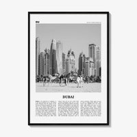 Dubai Print Black and White No 1, Dubai Wall Art, Dubai Poster, Dubai Photo, Dubai Wall Decor, UAE, United Arab Emirates, دبي, Dubay