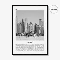 Dubai Print Black and White No 1, Dubai Wall Art, Dubai Poster, Dubai Photo, Dubai Wall Decor, UAE, United Arab Emirates, دبي, Dubay